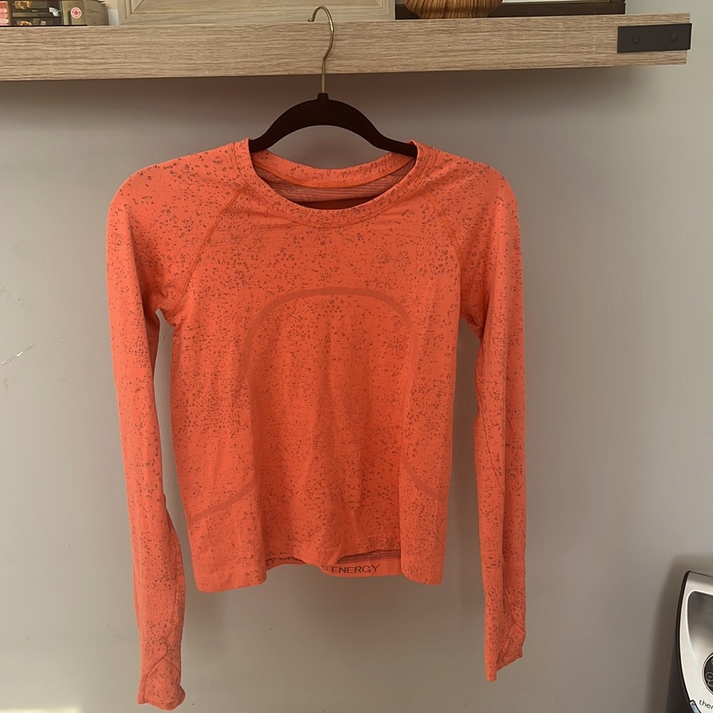 Lulu Lemon Run Swiftly Tech Long Sleeve Shirt